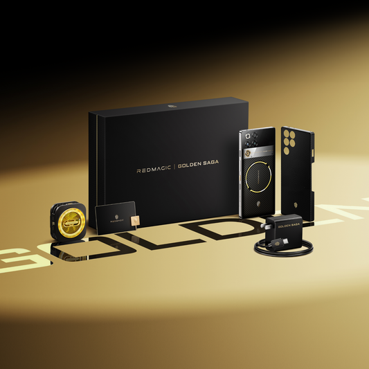 حزمة REDMAGIC 11 Pro Golden Saga الإصدار المحدود 